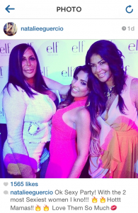 Mob Wives cast members posing