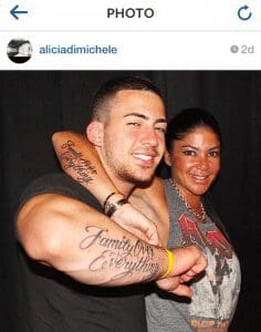 Alicia DiMichele And Her Son