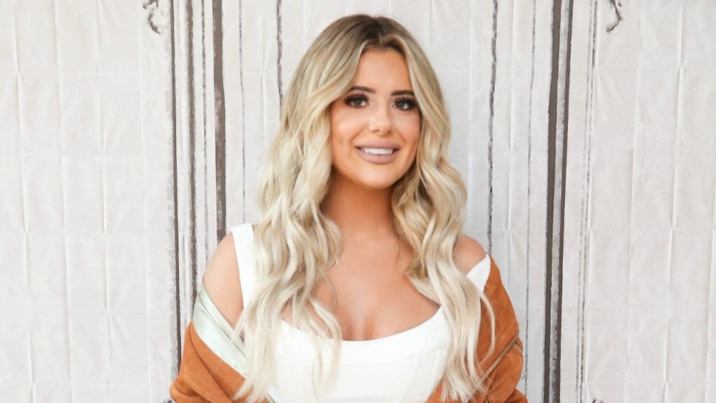Brielle Biermann posing for Bravo