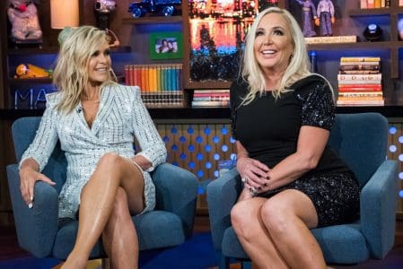 Tamra Judge and Shannon Beador celebrate RHOC premiere on WWHL