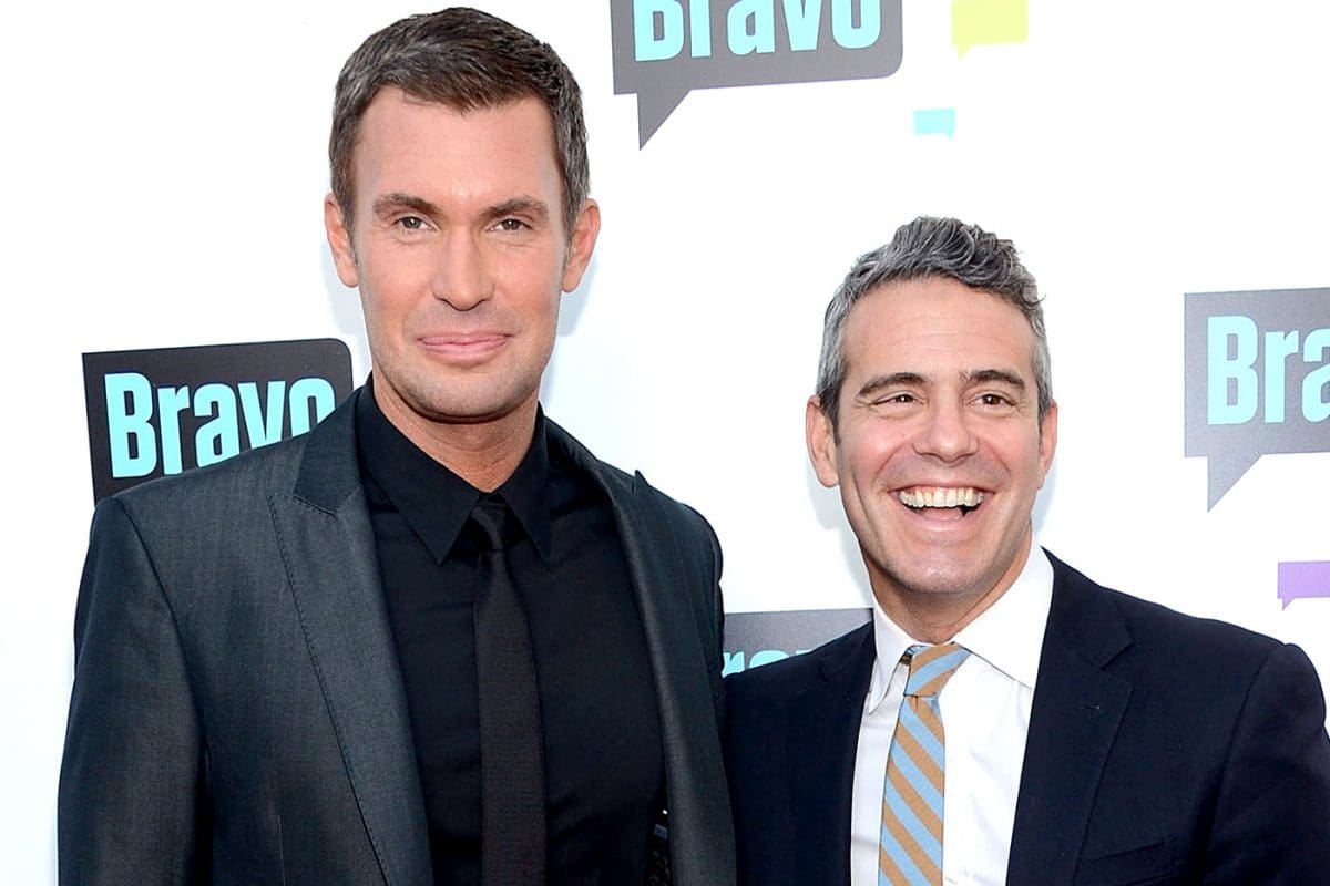 Jeff Lewis and Andy Cohen