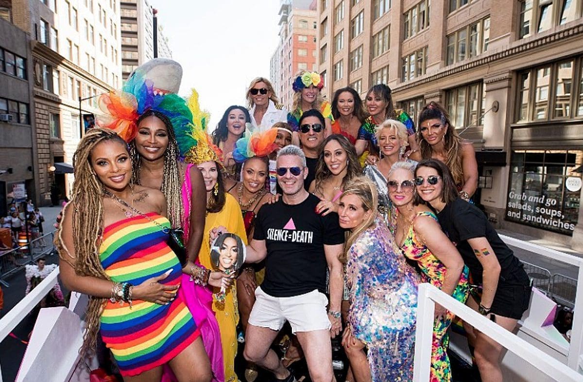 Andy Cohen And The Real Housewives Attend The NYC Pride Parade Together!