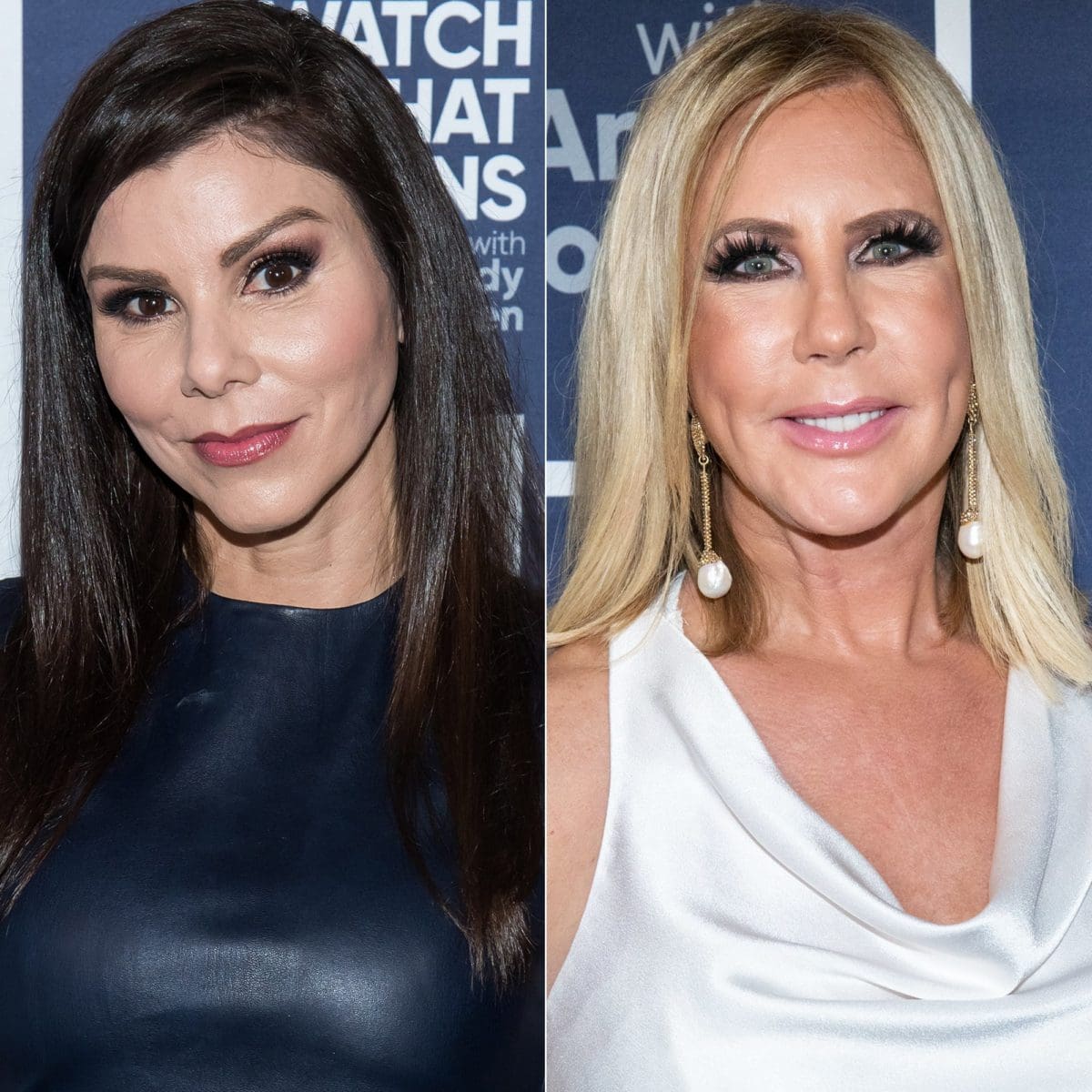 Reality TV stars Heather Dubrow and Vicki Gunvalson