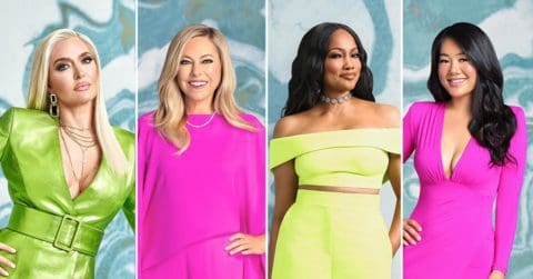 Erika Jayne with RHOBH co-stars