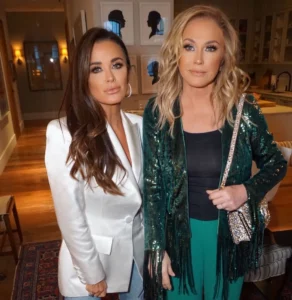 Kathy Hilton and Kyle Richards