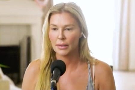 Brandi Glanville denies plastic surgery amid disfigurement