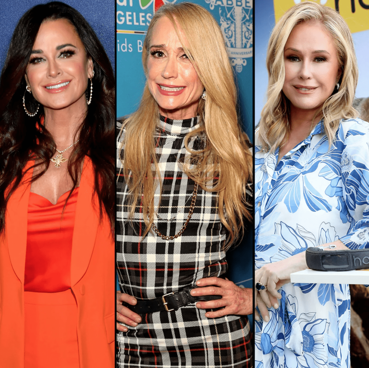 Kyle Richards, Kim Richards, and Kathy Hilton. 