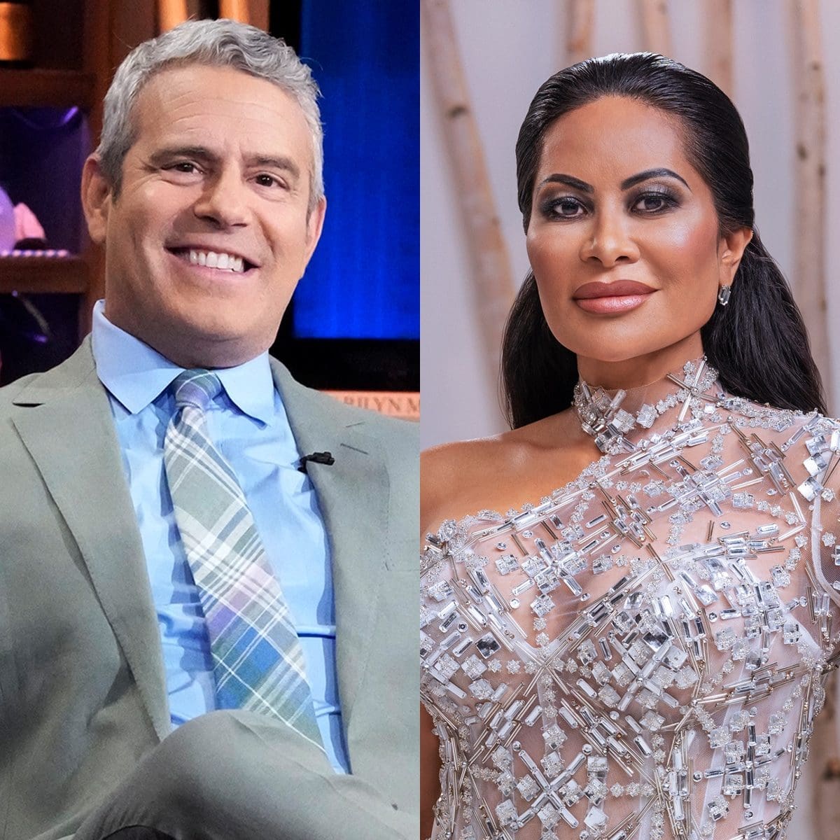 Andy Cohen and Jen Shah