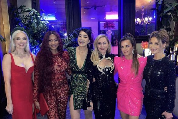 Erika Jayne, Sutton Stracke, Kyle Richards, Dorit Kemsley, Garcelle Beauvais at Crystal Minkoff's 40th Birthday