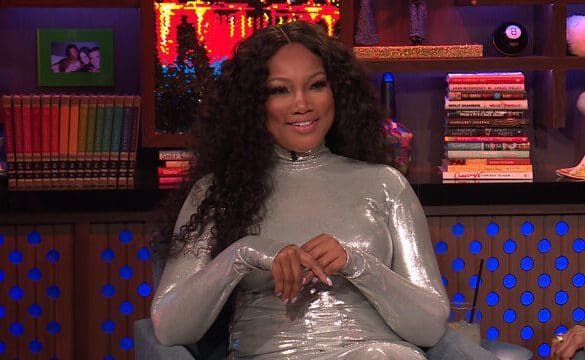 RHOBH's Garcelle Beauvais smirks while in silver sequin dress on WWHL