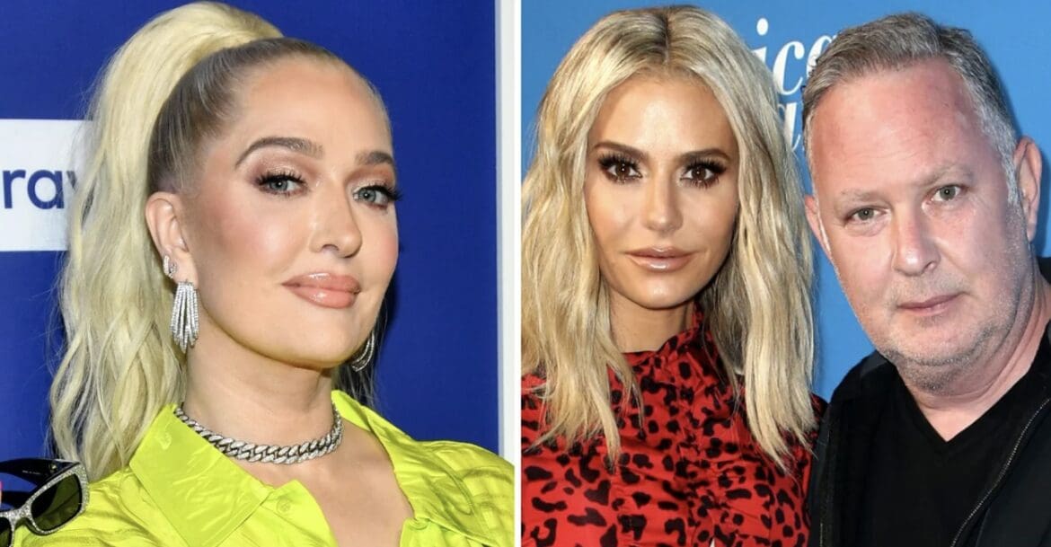 RHOBH star Erika Jayne poses on red carpet at Bravocon while Dorit Kemsley PK Kemsley smile for the cameras on the red carpet at the american woman premiere