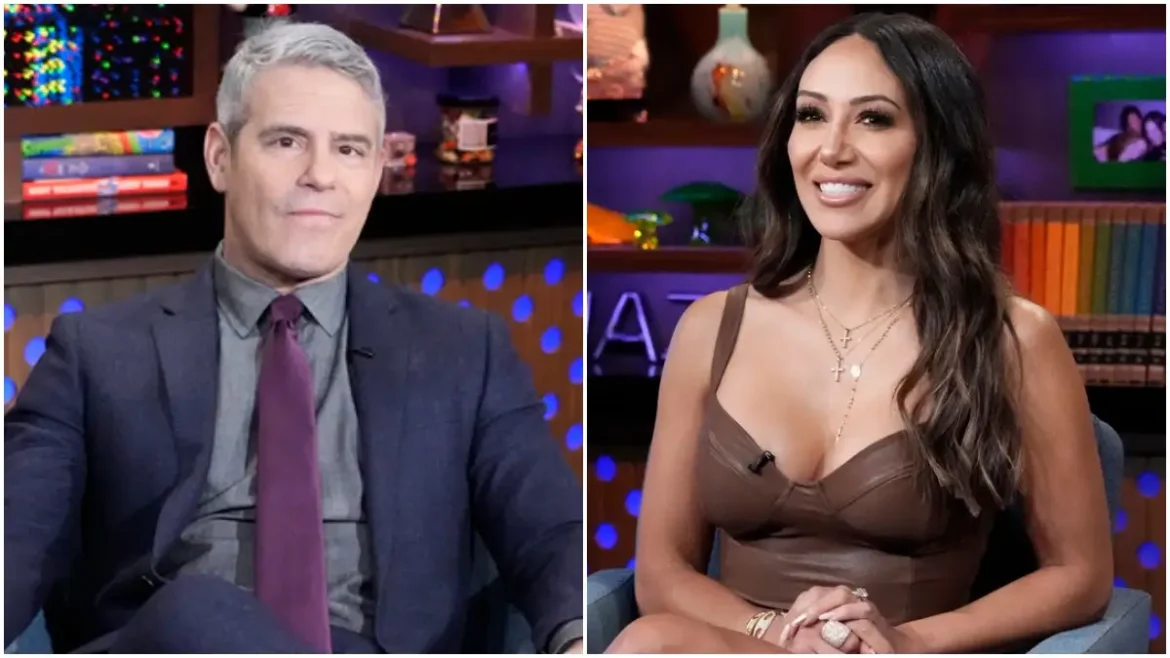 Andy Cohen & Melissa Gorga Andy Cohen & Melissa Gorga