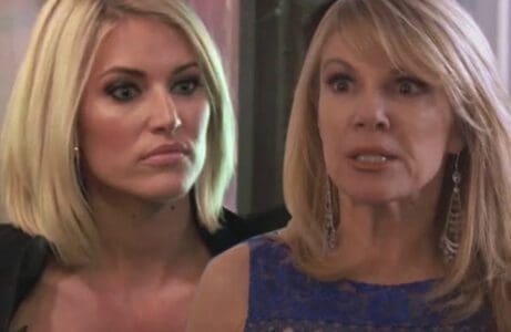 Ramona Singer and Kristen Taekman fighting on RHONY