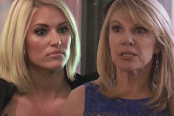Ramona Singer and Kristen Taekman fighting on RHONY