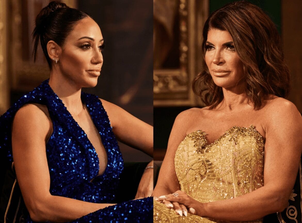 Melissa Gorga Selling Shady Merch and Handcuff Bracelets Amid Drama With Teresa Giudice at RHONJ Reunion Melissa Gorga and Tereas Giudice face off at RHONJ reunion