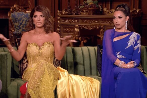 RHONJ's Teresa Giudice and Jennifer Aydin confront the drama.