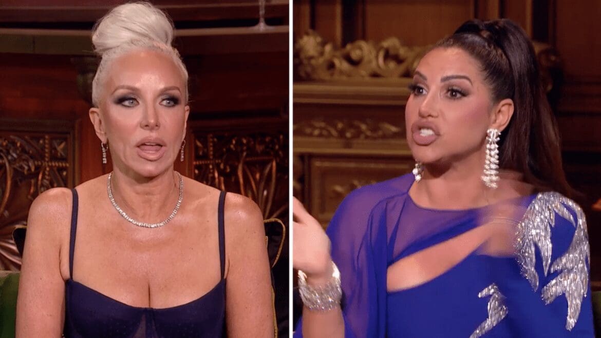 Jennifer Aydin and Margaret Josephs battle it out at RHONJ reunion.