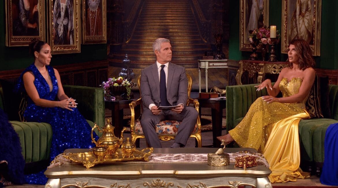 RHONJ Recap: Season 13 Reunion Part One! RHONJ reunion: Andy Cohen plays referee to Melissa Gorga and Teresa Giudice
