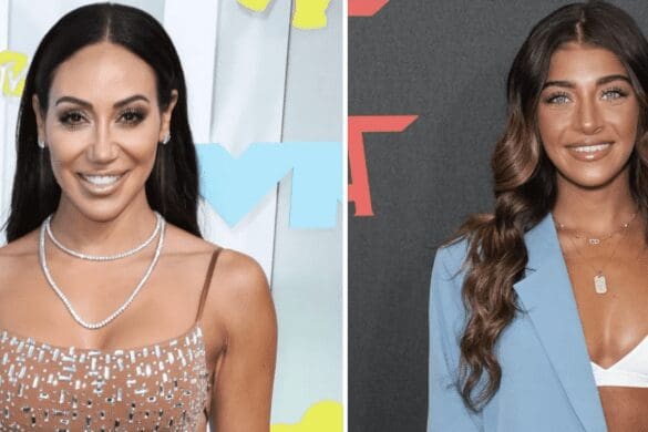 RHONJ stars Melissa Gorga and Gia Giudice pose on red carpet