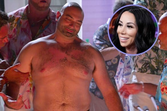 Rachel Fuda's husband John Fuda gets his chest waxed on rhonj