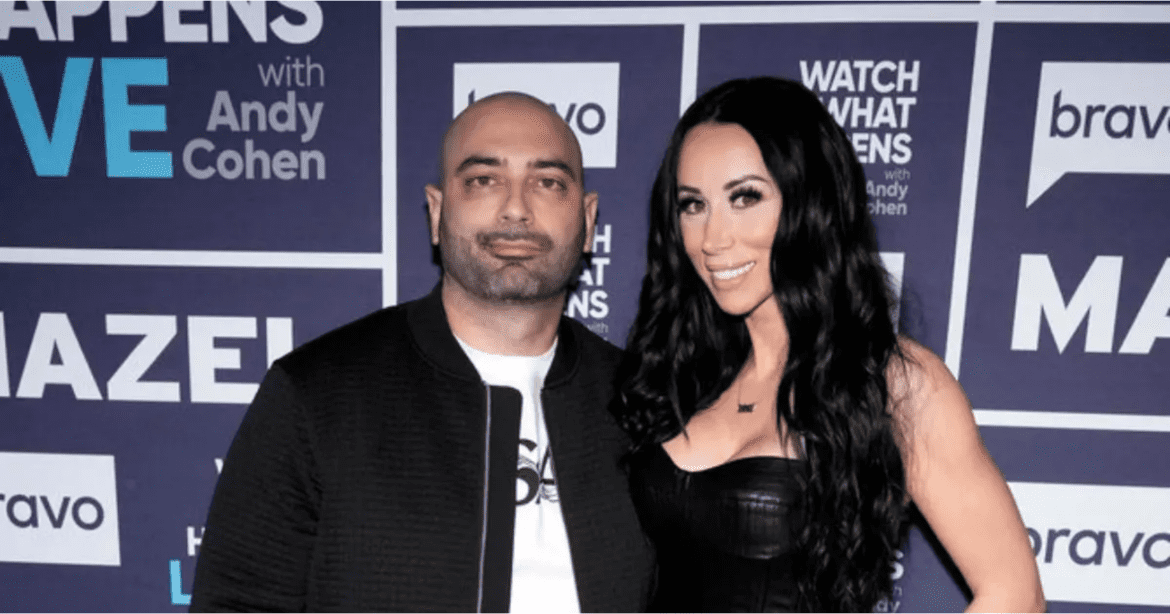 PHOTOS: RHONJ’s John Fuda Shows Off Slimmer Appearance rhonj couple Rachel Fuda and John Fuda appear on WWHL