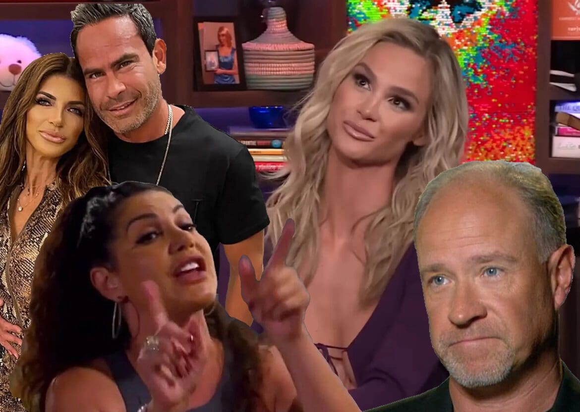 Jennifer Aydin Slams Meghan King For Comparing Luis Ruelas to Brooks Ayers Teresa Giudice and Louie Ruelas pose together; Jennifer Aydin goes off in angry tirade; Meghan King gets shady on WWHL; Brooks Ayers denies faking cancer in Interview