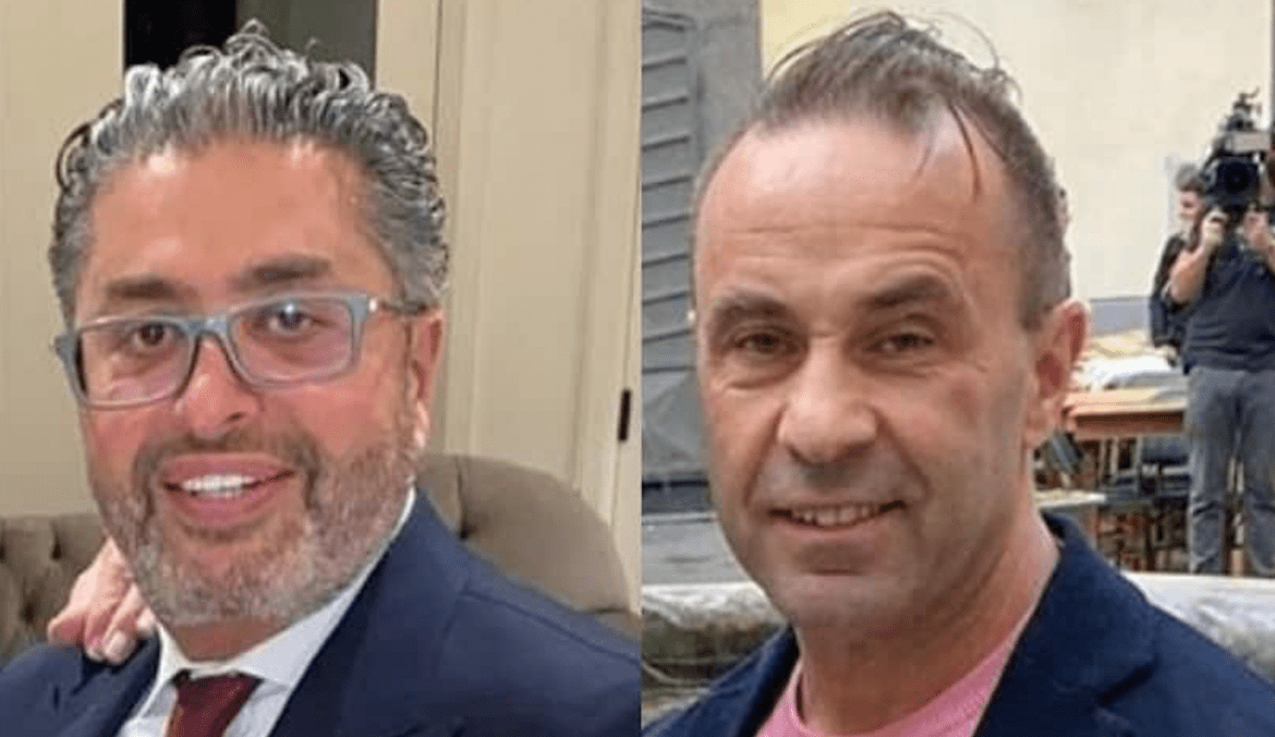 RHONJ's Joe Giudice and Rich Wakile smile in photos