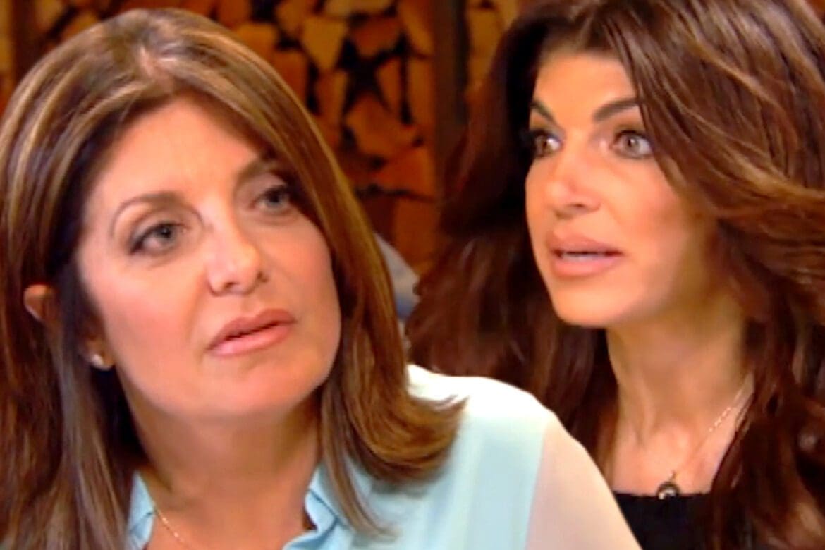 RHONJ’s Teresa Giudice Accused of Copying Cousin Kathy Wakile Cousins Kathy Wakile and Teresa Giudice argue on RHONJ over family drama