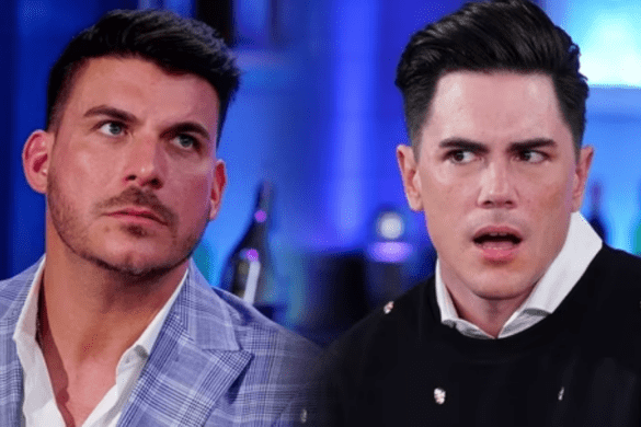 Jax Taylor and Tom Sandoval argue at Pump Rules reunion