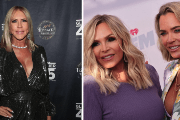 RHOC alum Vicki Gunvalson took several shots at Tamra Judge's podcast partner Teddi Mellencamp, on “Watch What Happens Live.”