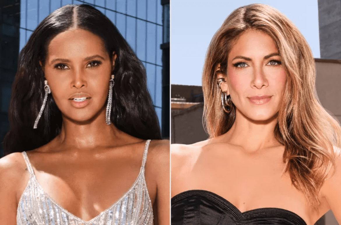 RHONY stars Ubah Hassan (left) and Erin Dana Lichy. PHOTO: GAVIN BOND/BRAVO