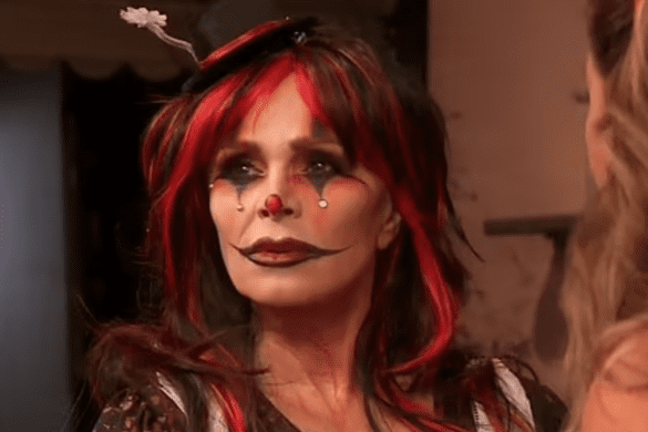 RHOC's Tamra Judge dressed as an evil clown