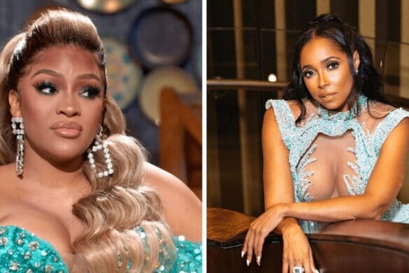 Drew Sidora and Courtney Rhodes clash at RHOA reunion