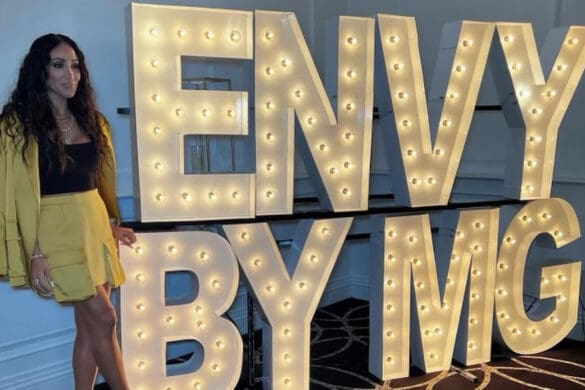 RHONJ star Melissa Gorga hosts her third fashion show for her boutique, Envy.