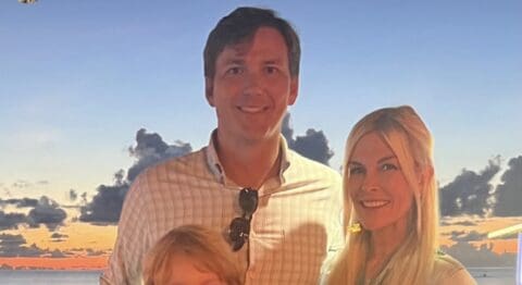RHONY alum Tinsley Mortimer and her fiancé Robert Bovard celebrate their upcoming wedding with a family vacation.