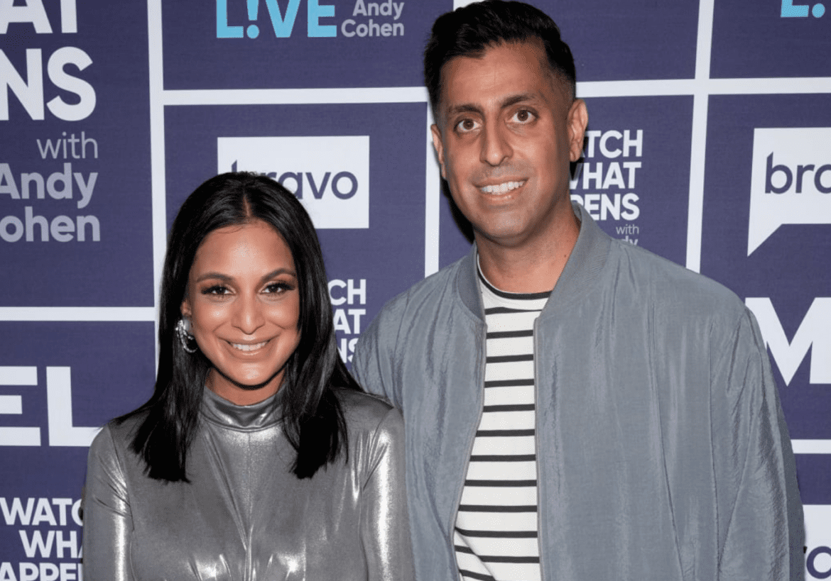 RHONY's Jessel Taank and Pavit Randhawa appear on WWHL.