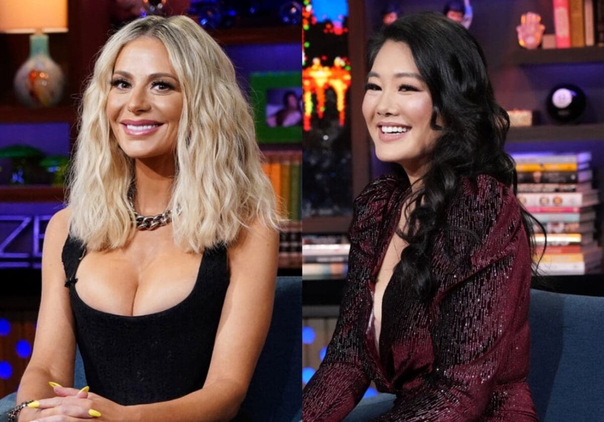 RHOBH stars Dorit Kemsley and Crystal Minkoff appear on Bravo's WWHL.