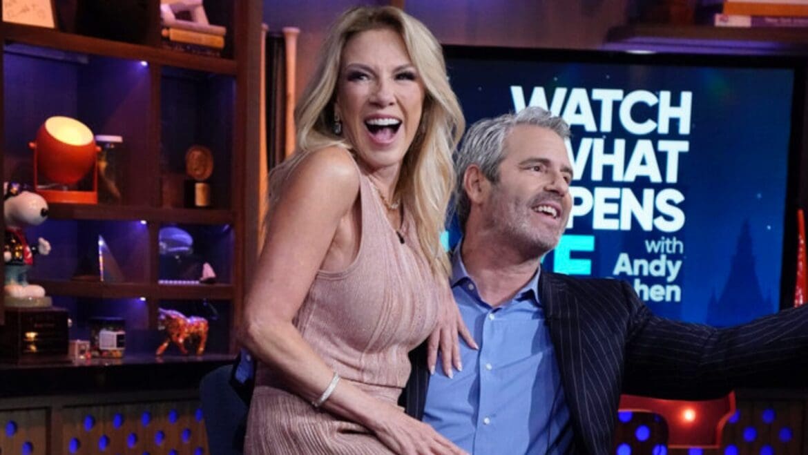 Andy Cohen Comments on Ramona Singer Being Disinvited to BravoCon Plus, Avery Singer Tears Up Over Drama RHONY alum Ramona Singer sits on Andy Cohen's lap during appearance on WWHL