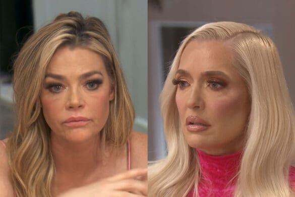 Denise Richards and Erika Jayne get into heated argument on RHOBH.