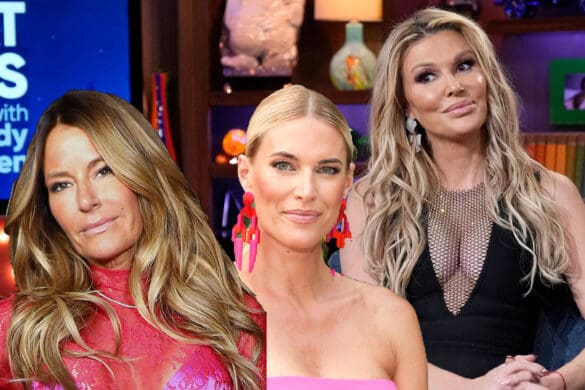 Brandi Glanville calls out Kelly Bensimon's lies during a podcast episode with Kristen Taekman,