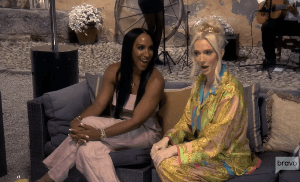 Erika Jayne calls out Annemarie Wiley for calling some members of the RHOBH cast "single" and "insecure."