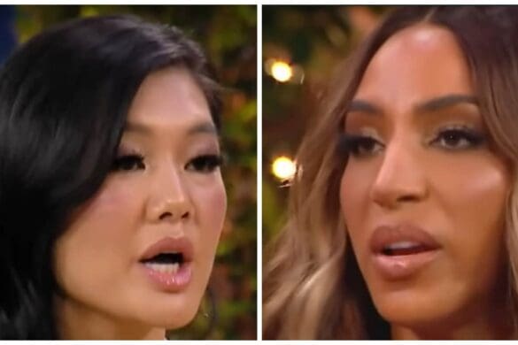 Crystal Minkoff and Annemarie Wiley duke it out at the RHOBH season 13 reunion