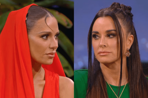 Kyle Richards and Dorit Kemsley face off at RHOBH season 13 reunion.
