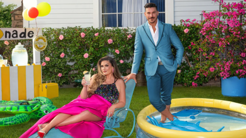 The Valley's Brittany Cartwright and Jax Taylor pose for promo shot