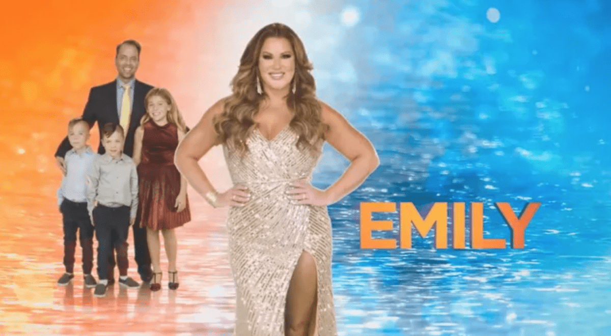 Emily Simpson's title card for season 18 of 'The Real Housewives of Orange County.'