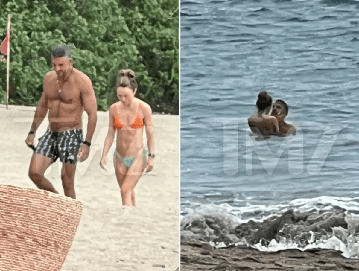 Mauricio Umansky was spotted packing on the PDA with his new girlfriend 