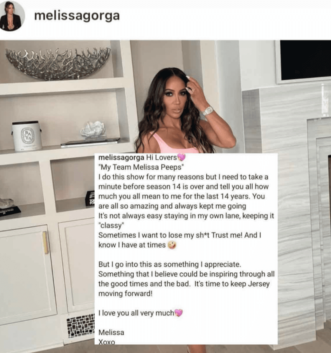 Melissa Gorga Hints At RHONJ Exit Following Season 14 Finale 