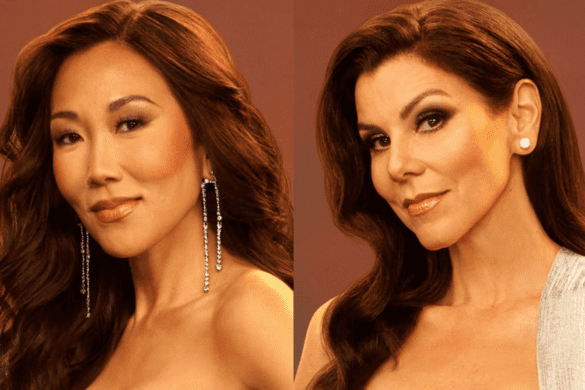 Katie Ginella and Heather Dubrow in RHOC Season 18 cast photos.