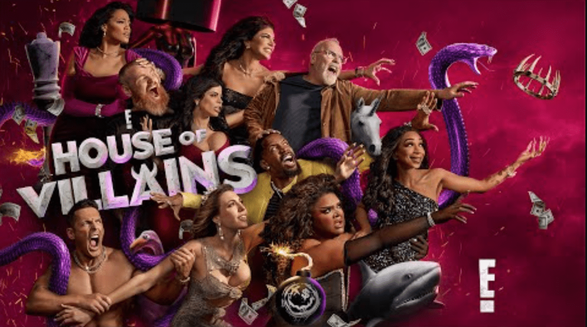 House of Villains season 2 cast featuring RHONJ's Teresa Giudice