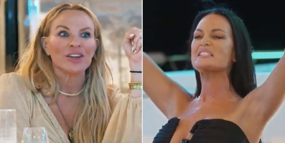 Lisa Barlow Breaks Down on Watch What Happens Live Over Feud With Heather Gay